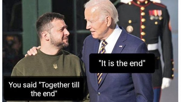 بايدن وزيلينسكي 