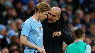 في رد قاطع.. جوارديولا يحسم موقف دي بروين من الرحيل إلى الدوري السعودي 