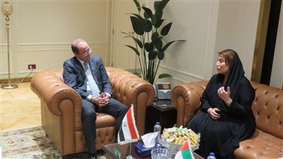 وزير المالية يبحث مع سفيرة الإمارات بالقاهرة مشروعات جديدة بأدوات تمويل مختلفة 