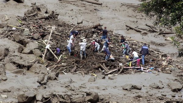 انزلاقات للتربة جنوبي