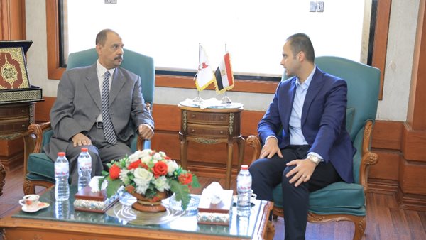 جانب من الزيارة 