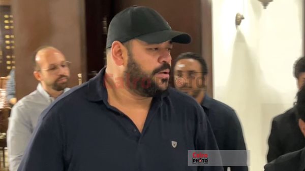 محمد ممدوح في عزاء