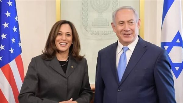 هاريس ونتنياهو -