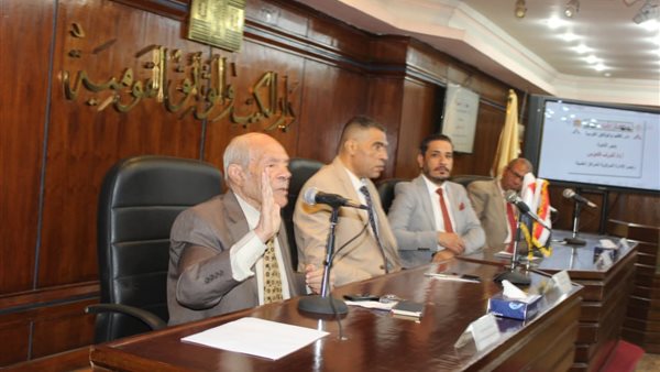 عاصم الدسوقي أثناء