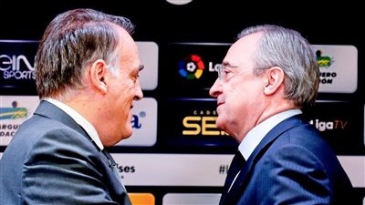 بعد التحقيق معه.. رئيس رابطة الدوري الإسباني يفتح النار على رئيس ريال مدريد