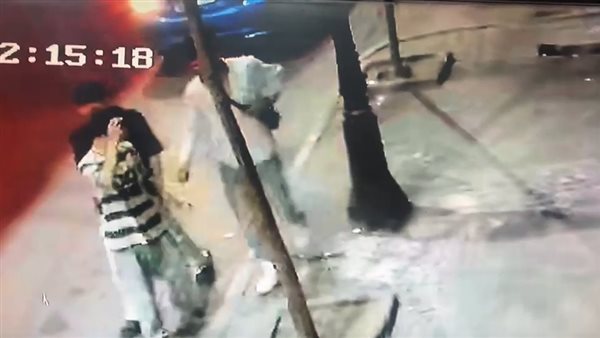 جانب من عملية السرقة