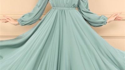 فساتين محجبات للسهر 2025.. اختاري الموديل المناسب لشكل جسمك