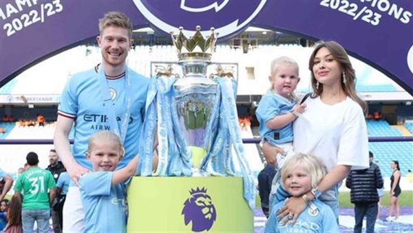 كيفين دي بروين وعائلته