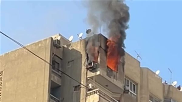 حريق شقة - أرشيفية