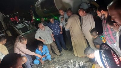 هبوط أرضي مفاجئ أمام مستشفى قنا العام.. وتحرك من المحافظة