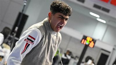 عبد الرحمن طلبة يواجه بطل المجر في سلاح الشيش بأولمبياد باريس 2024