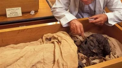 صورة نادرة لـ ترميم المومياوات الملكية في فترة الثمانينيات 