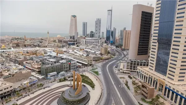 درجة الحرارة في الكويت