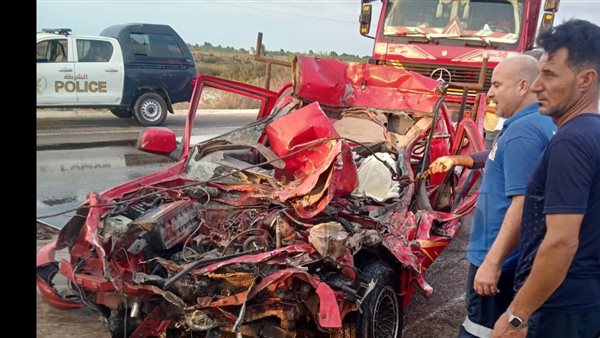 جانب من الحادث 