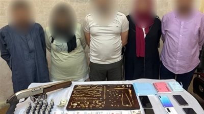 بحوزتهم بندقية وطلقات.. سرقة محل مشغولات ذهبية بقصر النيل والأمن يضبط الجناة
