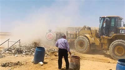 بدء المرحلة الثانية للموجة 23 لإزالة التعديات بالمنيا