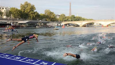 إلغاء تدريب السباحة الثلاثية بالأولمبياد بسبب ارتفاع مستويات تلوث نهر السين