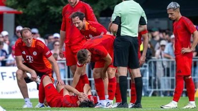 إصابة صفقة بايرن ميونخ الجديدة بكسر في القدم 