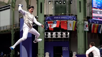 عبد الرحمن طلبة يودع أولمبياد باريس من دور الـ16 بالخسارة أمام بطل أمريكا