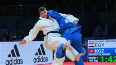 عبد الرحمن عبد الغني يخسر من بطل فرنسا في دور الـ 64 بالجودو بـ أولمبياد باريس 2024