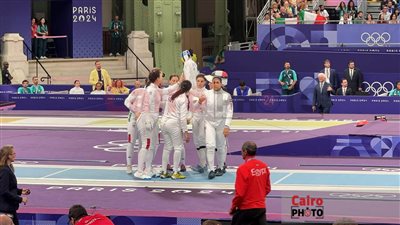 منتخب سيف المبارزة سيدات يخسر من إيطاليا في منافسات الفرق بأولمبياد باريس