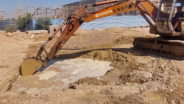 اصلاح خط مياه الشرب