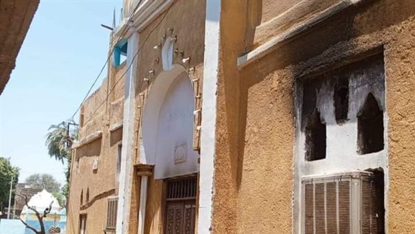 حريق مسجد في قنا