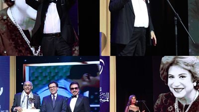 أحمد آدم وأسامة عباس.. فرحة عارمة للفنانين المكرمين خلال مهرجان القومي للمسرح | صور