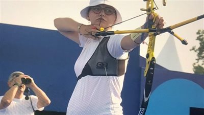 على طريقة ندى حافظ.. رامية أذربيجانية تشارك في أولمبياد باريس 2024 وهي حامل