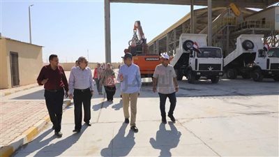 تكلفته 90 مليون جنيه.. محافظ المنيا يتفقد مصنع تدوير ومعالجة المخلفات البلدية بتونا الجبل