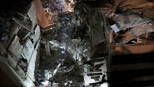 آثار الهجوم الإسرائيلي