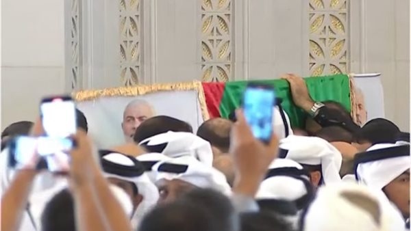 تشييع جثمان إسماعيل