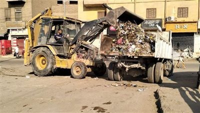 تكثيف حملات النظافة وتمهيد الطرق والشوارع الرئيسية بالمنيا