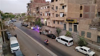 سقوط أمطار غزيرة على مدينة أسوان