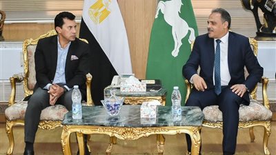 وزير الرياضة يتفقد عددًا من المنشآت الشبابية بالشرقية اليوم