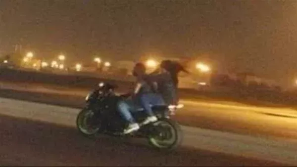 سائق اسكوتر يتحرش