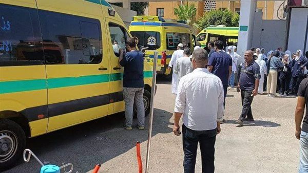 حريق مستشفى السادات