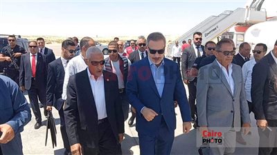 محافظ شمال سيناء يستقبل وزير الخارجية والسفير التركيين خلال زيارتهما للمحافظة