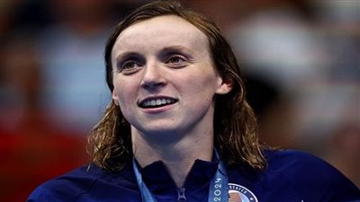 رقم مميز لـ السبّاحة الأمريكية كاتي ليديتسكي عقب تتويجها بذهبية سباق 800 متر بأولمبياد باريس