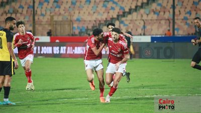 نتيجة مباراة الأهلي والمقاولون العرب في الدوري الممتاز.. الأحمر يتقدم بالشوط الأول
