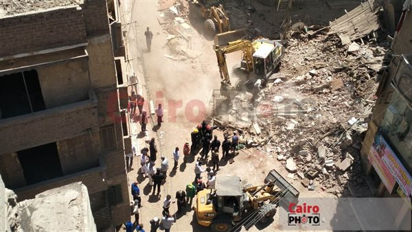 انهيار منزل بالمنوفية