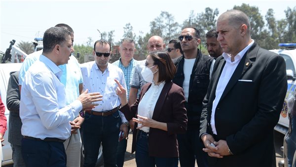 محافظ البحيرة تتفقد