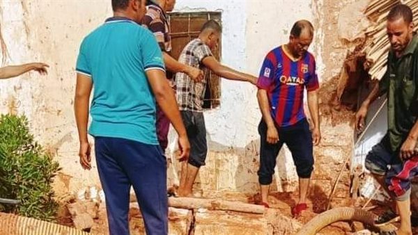 تضرر قرى درب الأربعين