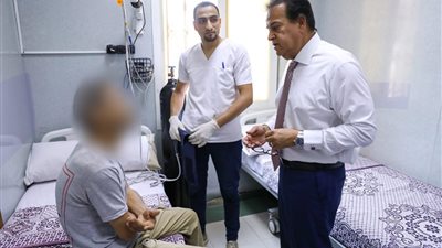 وزير الصحة يتفقد مستشفى الخانكة للصحة النفسية.. ويوجه بوضع تصور لتطويرها لتصبح أول مدينة طبية متكاملة