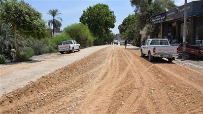 محافظ الأقصر يوجه بسرعة تنفيذ أعمال كورنيش أرمنت والالتزام بالجداول الزمنية