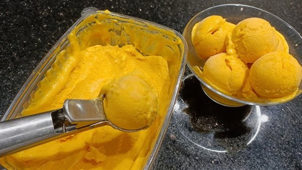 طريقة عمل آيس كريم