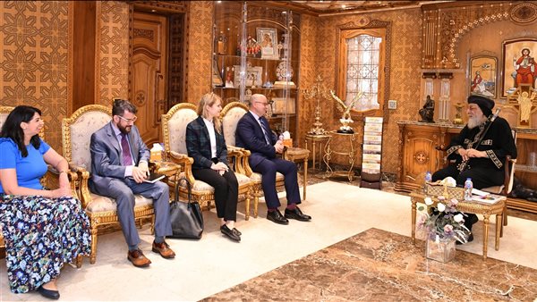 قداسة البابا تواضروس يستقبل