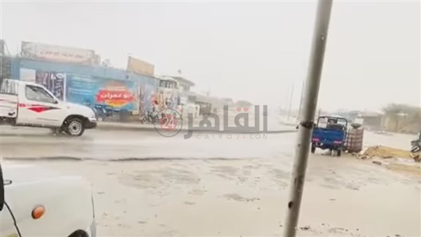امطار غزيرة فى الشلاتين