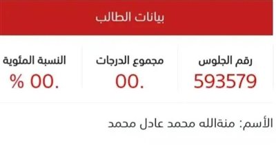 حاسة هيجرالي حاجة.. طالبة بالثانوية العامة تحصل على 0% بعد إعلان النتيجة