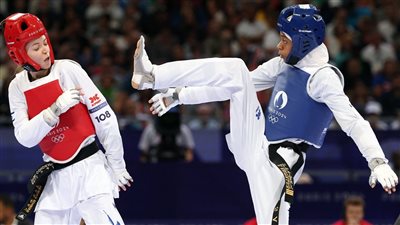  دنيا أبو طالب تطيح بلاعبة إسرائيل وتتأهل إلى ربع نهائي أولمبياد باريس في التايكوندو